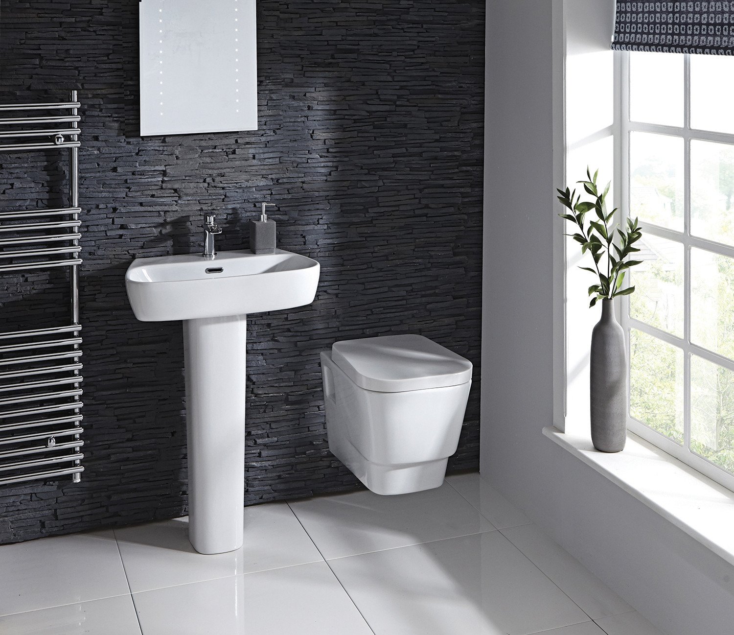 Cubix Wall-Hung Toilet with Soft-Close Seat | FrontlineBathrooms.com