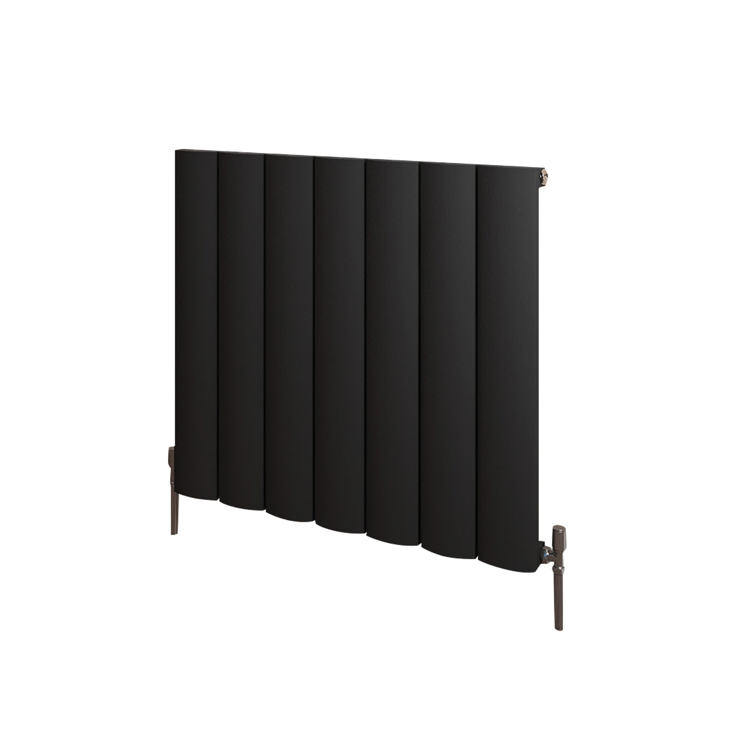 Azar Horizontal Aluminium Radiator - Texture Black - Frontline Bathrooms