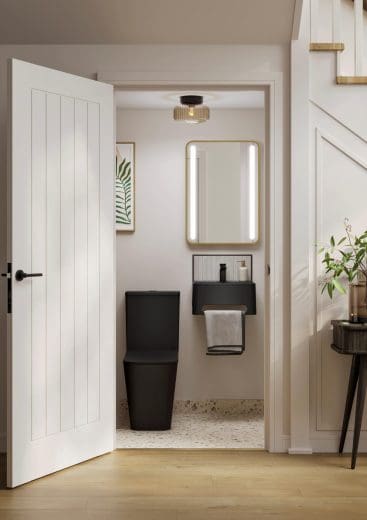 Neptune Led Mirror – Brushed Brass