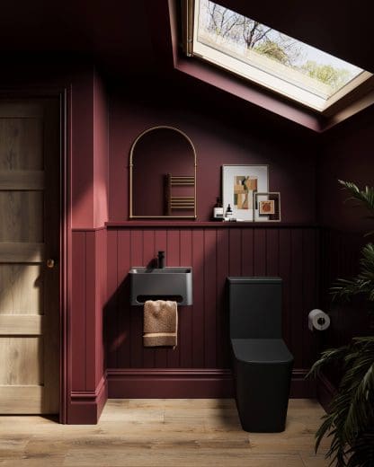 Cabanes 550Mm Basin – Matt Black