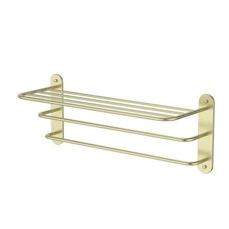 Holborn Towel Rack Brushed Brass