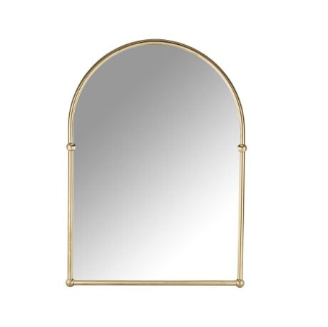 Holborn Arched Mirror Brushed Brass
