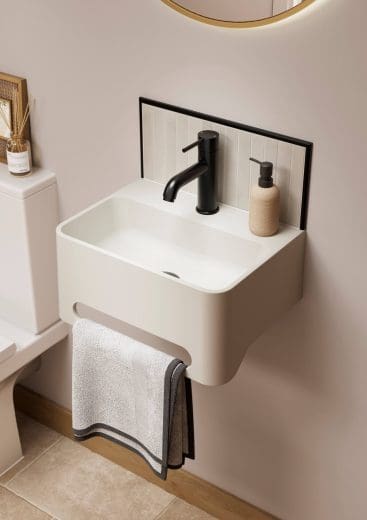 Cabanes 410Mm Basin – Matt White