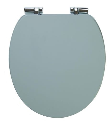 New Holborn Seat Grey-Chrome Hinge