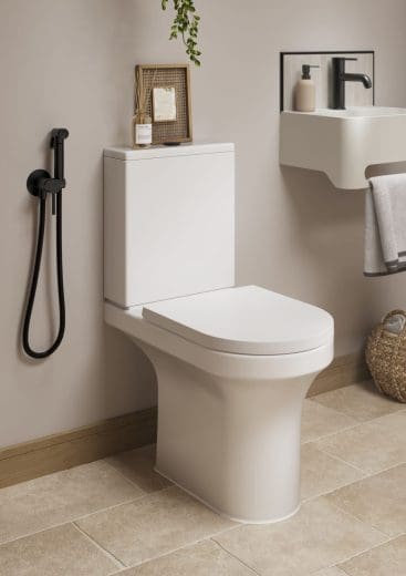 Elettra Rimless Wc Pack With S/C Seat