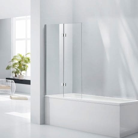 Cima  6Mm 2-Panel Bath Screen 1400 X 800