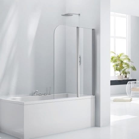 LUXE DBL FOLDING HINGE B/SCREEN 1500X1200