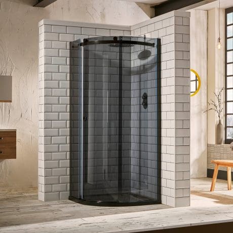 Sphere 1000 X 800 Quad Cubicle Chrome L/H