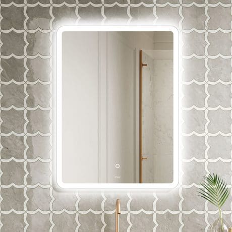 Sleek 600 X 800 Vertical Led Mirror