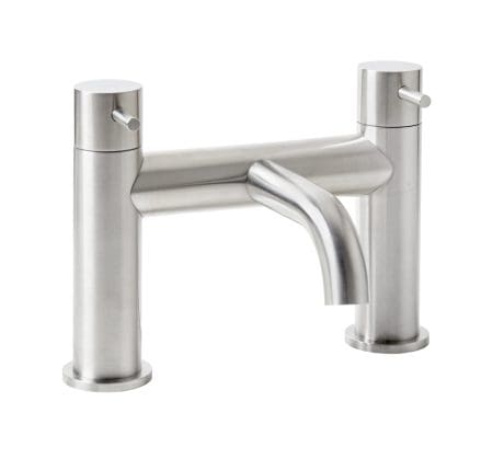 NEW SOLITO BATH FILLER BRUSHED NICKEL