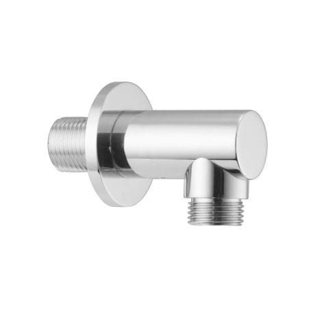 Chrome Round Outlet Elbow
