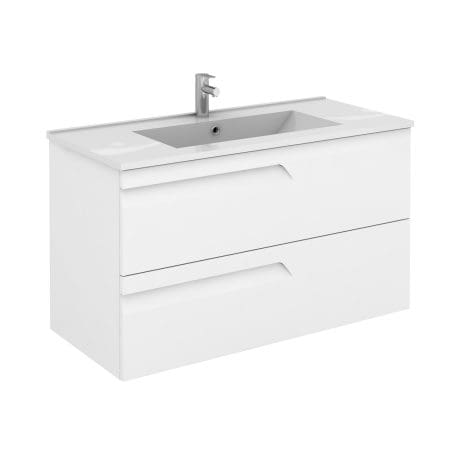 Vitale 1000 W/Hung Unit Gloss White