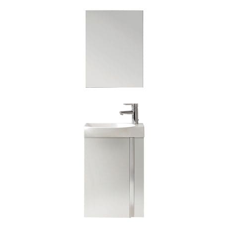 Elegance 45Cm W/Hung Unit Set Gloss White