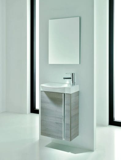 Elegance 45Cm W/Hung Unit Set Sandy Grey