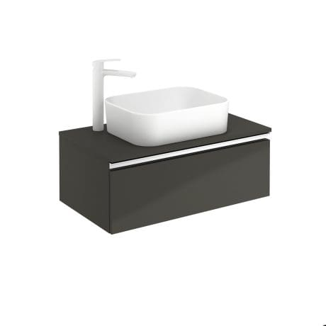 VIDA 600 1 DRW WALL HUNG UNIT ANTHRACITE