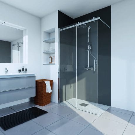 HSK URBAN 1200 WALK-IN CHROME