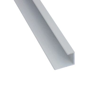 11Mm Aluminium End U White