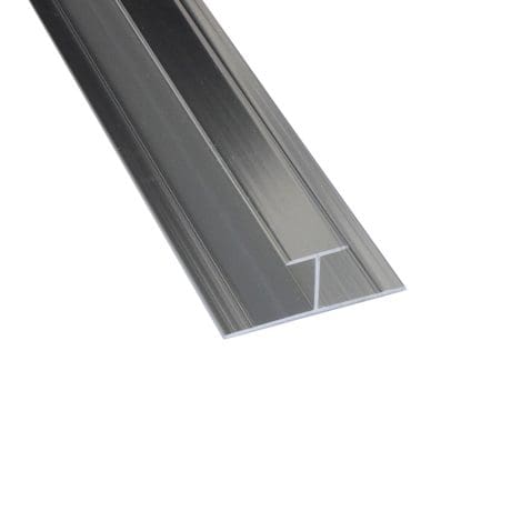 11Mm Aluminium H Join Bright Silver