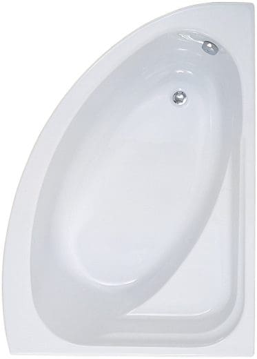 Orlah Corner Bath White R/Hand (No Tap H