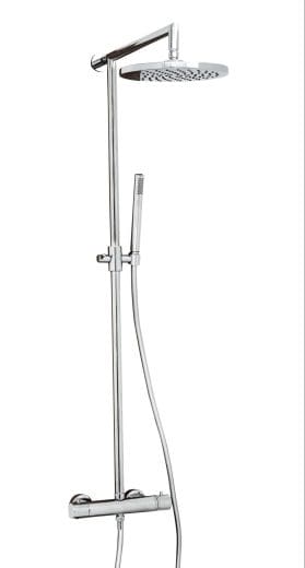 SLEEK SHOWER COLUMN CHROME