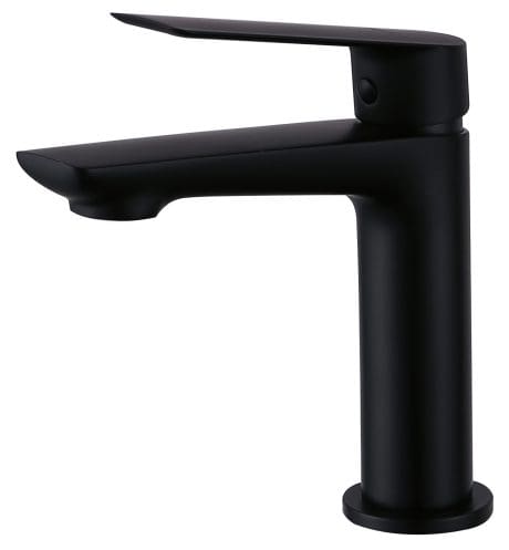 SLEEK BASIN MIXER MATT BLACK