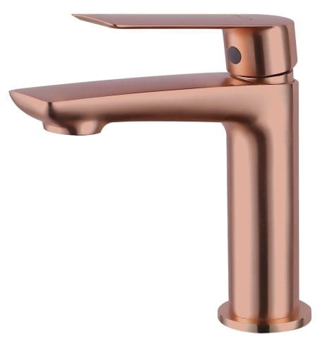 SLEEK BASIN MIXER ROSE GOLD