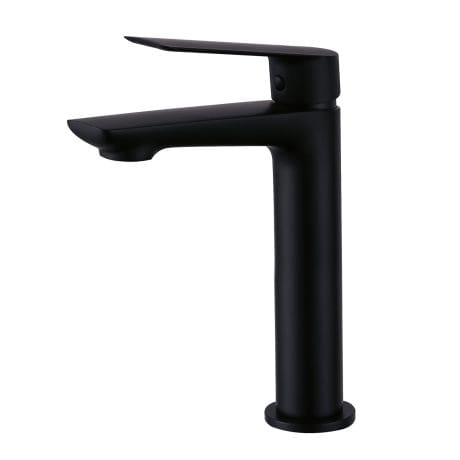 SLEEK TALL BASIN MIXER MATT BLACK