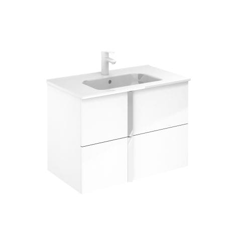 ONIX 800 2 DRW W/HUNG UNIT GLOSS WHITE