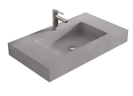 STONE WASH BASIN 600MM URBAN/BRACKETS