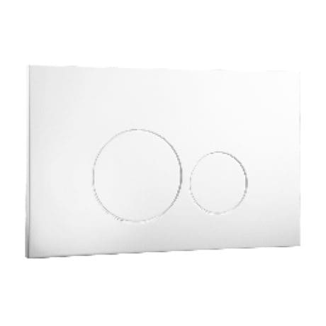 Iso Flush Plate White