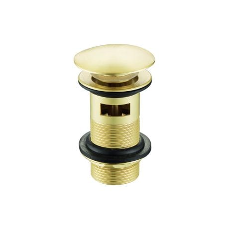 Frontline Easy Clean Basin Waste Brass