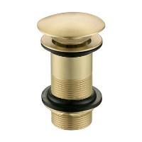 Frontline Basin Waste Unslotted Brass