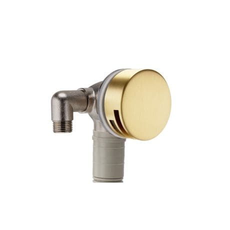 Cascade Rnd B/Filler Waste O/Flow Br Brass