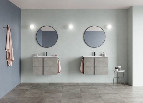 ONIX 800 2 DRW W/HUNG UNIT CEMENT