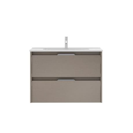 SUKI 800 2 DRW W/H UNIT MATT SMOKE
