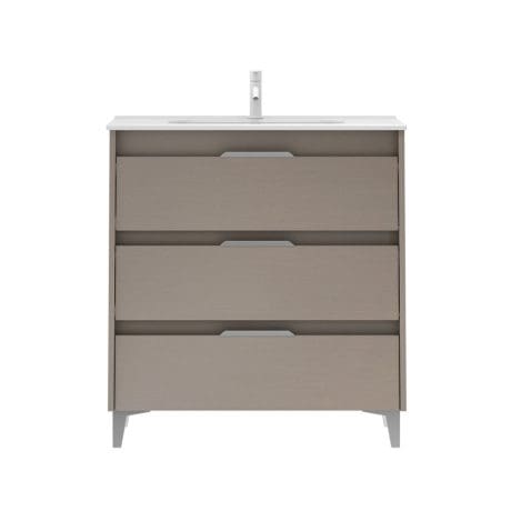 SUKI 800 3 DRW F/S UNIT MATT SMOKE