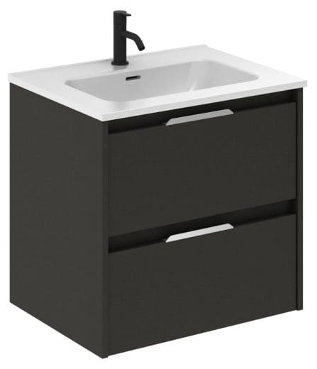 SUKI 600 2 DRW W/H UNIT GLOSS WHITE