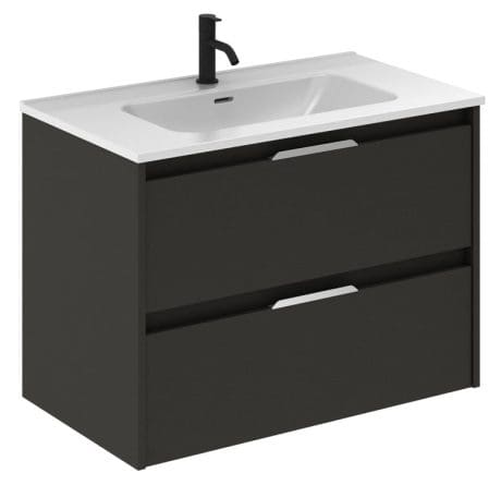 SUKI 800 2 DRW W/H UNIT GLOSS WHITE