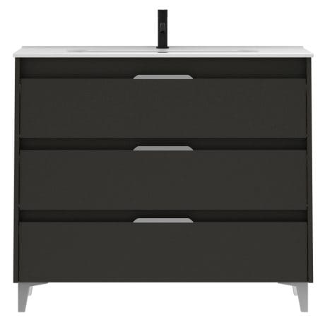 SUKI 1000 3 DRW F/S UNIT GLOSS ANTHRACITE