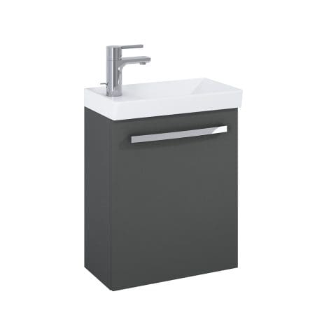 Aquatrend 450 W/Hung Set Matt Anthracite