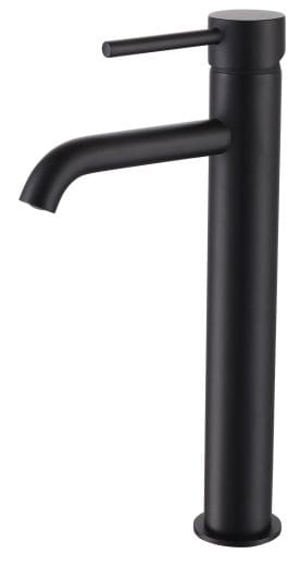 Mineral Tall Mono Basin Mixer Matt Black