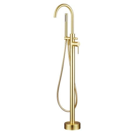 Mineral F/Standing B.S.M. Brushed Brass