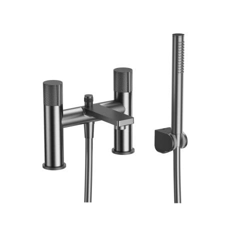 Azar Bath Shower Mixer Matt Grey