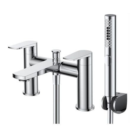 Pezzo Bath Shower Mixer Chrome