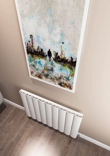 Azar Horizontal Alumin Rail 850X600 White