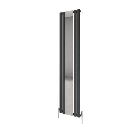 Moda Vert Rail 380X1800 Graphite Mirror