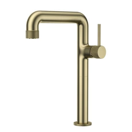 Desio Tall Basin Mono Brushed Brass