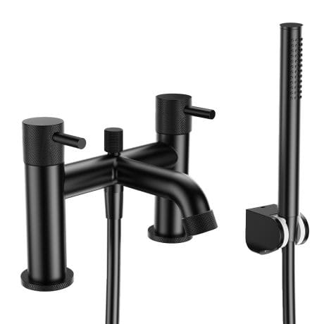 Desio Bath Shower Mixer Matt Black