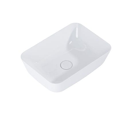 Aquatrend C/Top Rectangle Basin & Waste White