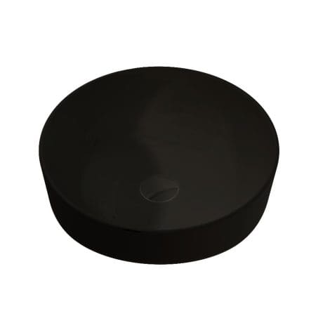 Aquatrend Countertop Round Basin & Waste Black